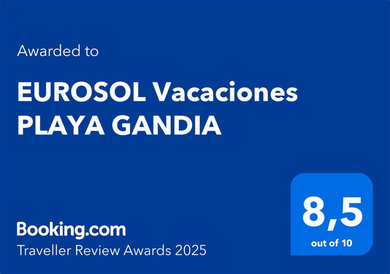 Apartament Eurosol Vacaciones Playa Gandia Playa de Gandia Zewnętrze zdjęcie